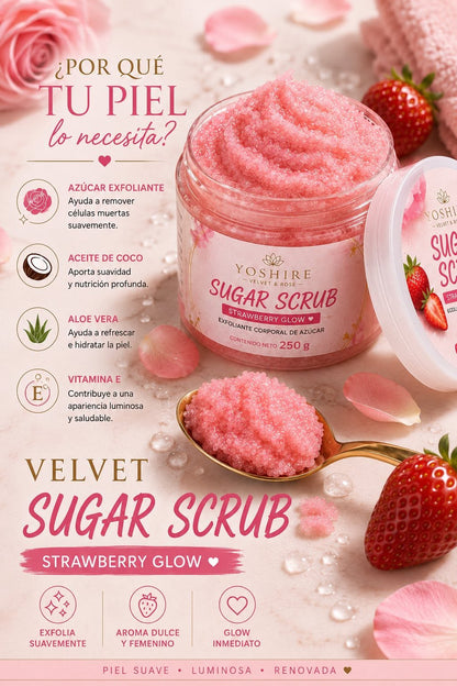 Sugar Scrub Strawberry Glow