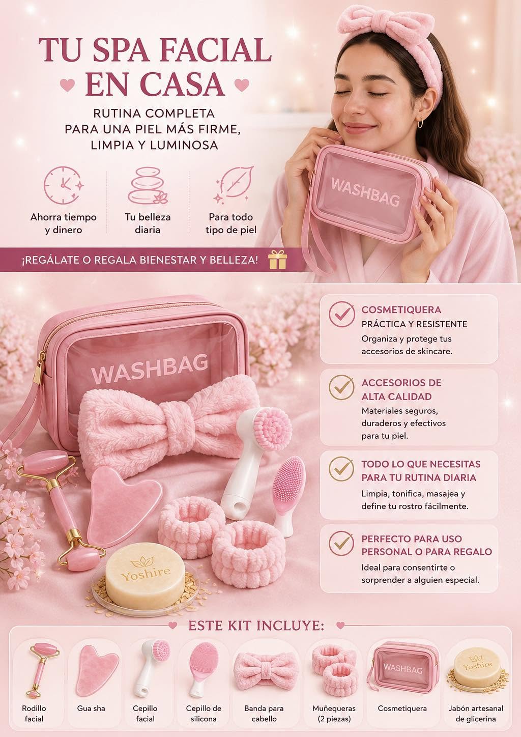 Kit Skincare con Accesorios