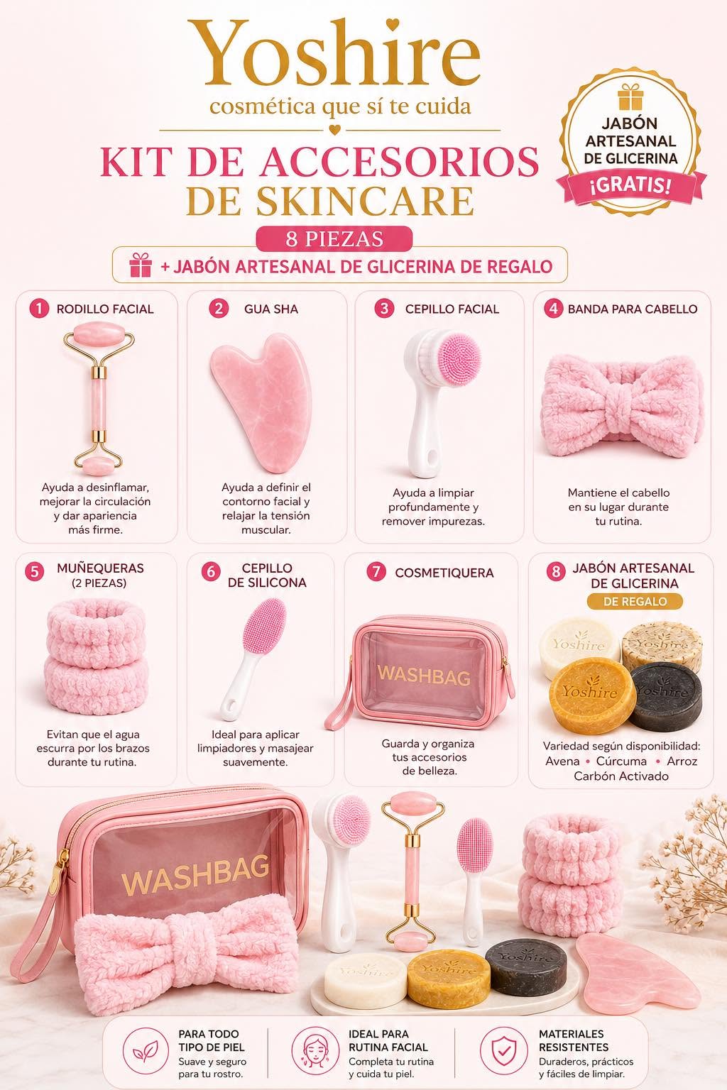 Kit Skincare con Accesorios