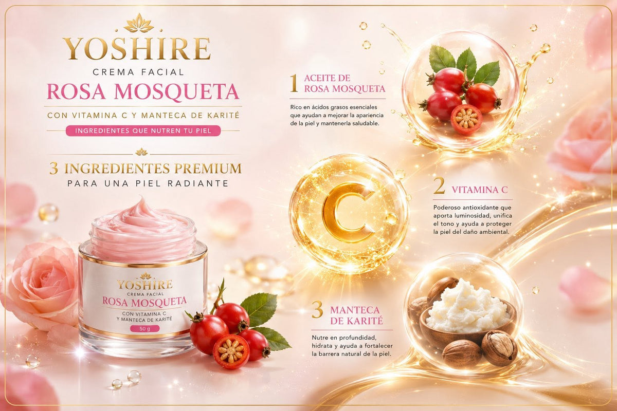 Crema Rosa Mosqueta — Nutre y Regenera