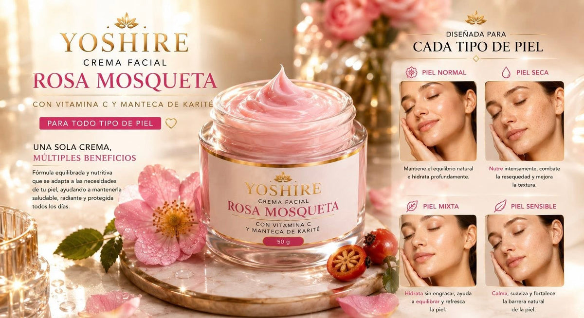 Crema Rosa Mosqueta — Nutre y Regenera