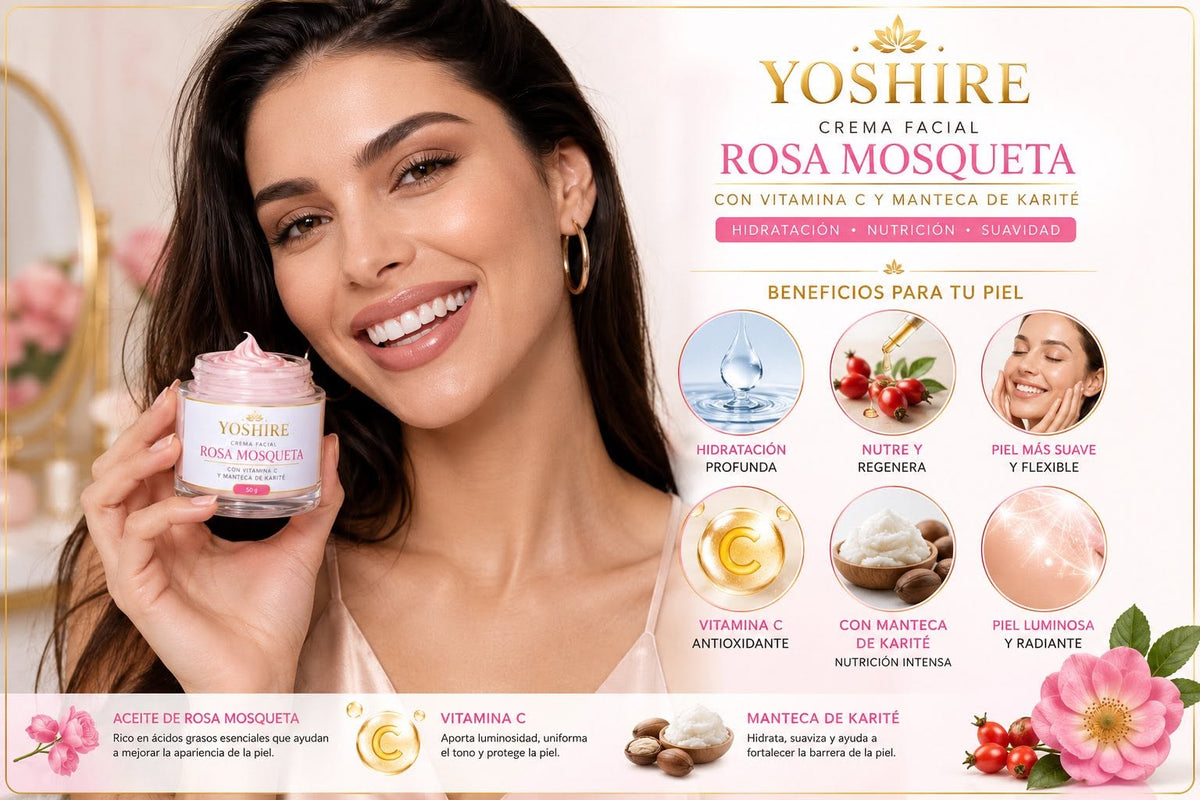 Crema Rosa Mosqueta — Nutre y Regenera