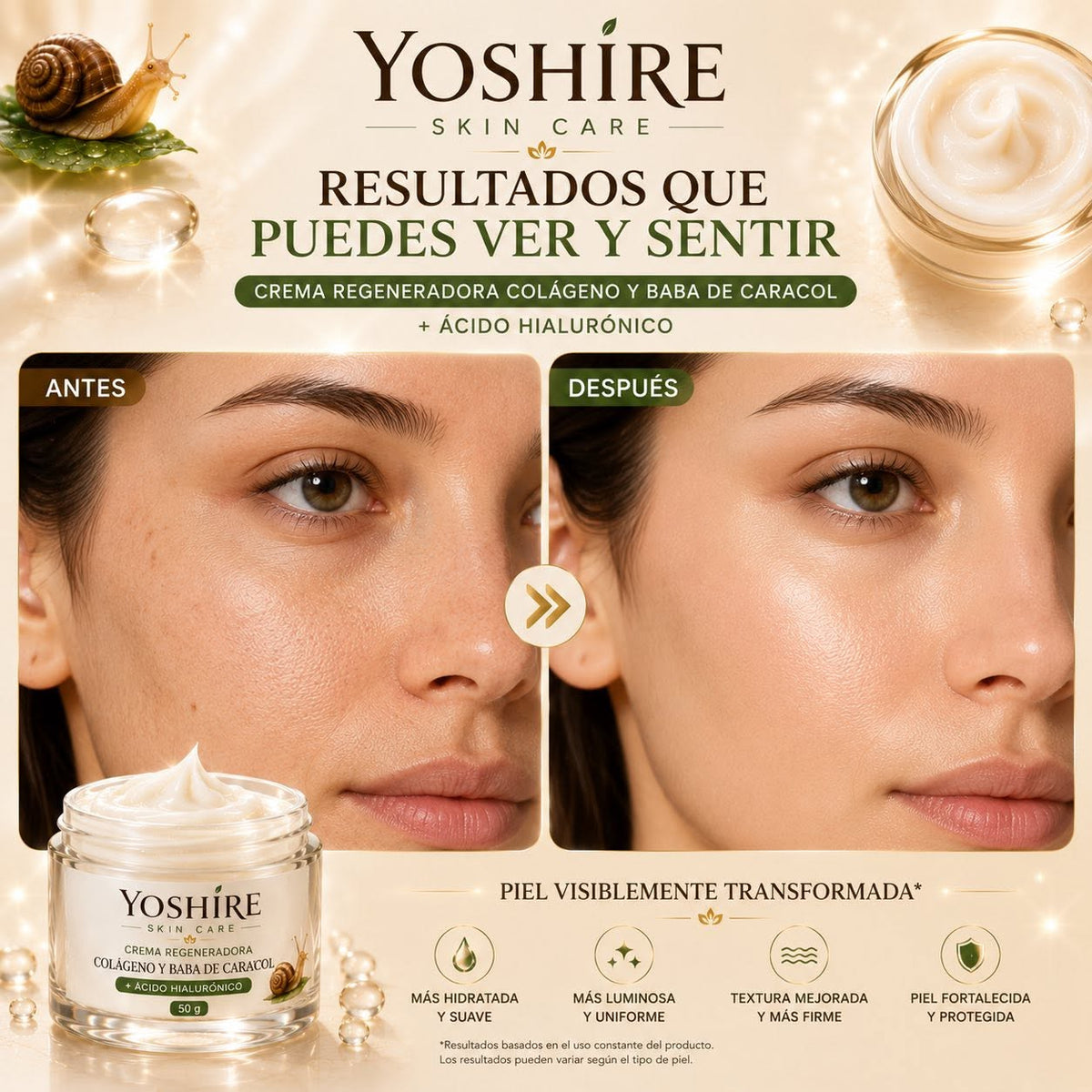 Crema Baba de Caracol — Regeneradora