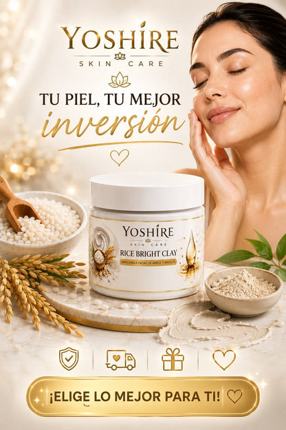 Mascarilla Facial Arroz y Arcilla