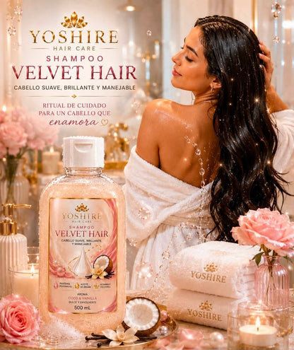 Shampoo Velvet Hair (Suave y Sedoso)