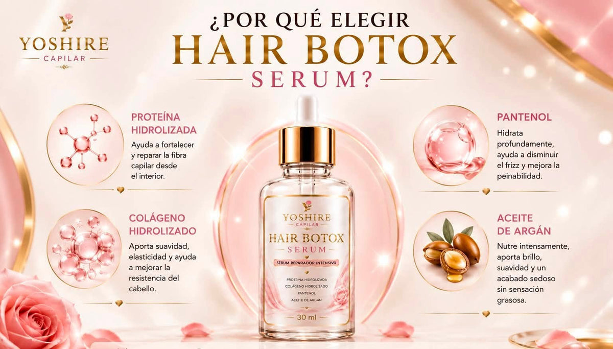 Hair Botox Serum — Sérum Reparador Intensivo
