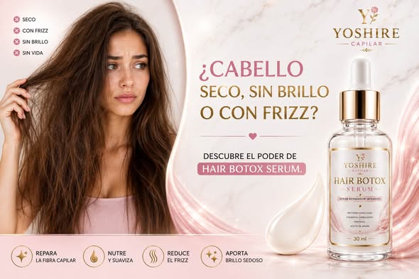 Hair Botox Serum — Sérum Reparador Intensivo