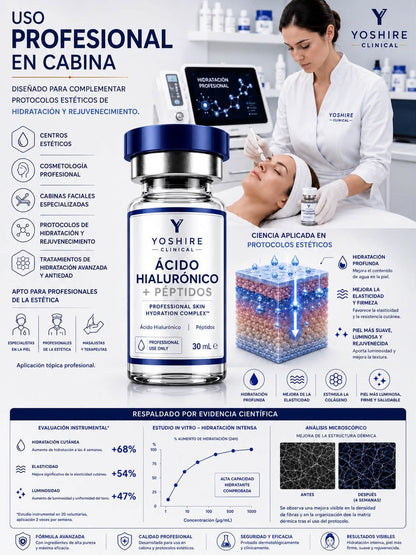 Sérum Ácido Hialurónico + Péptidos "Hydra Peptide Complex"